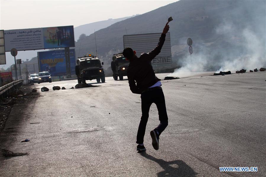 MIDEAST-NABLUS-CLASHES