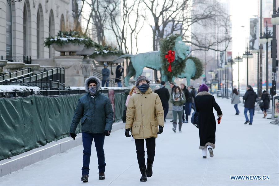 U.S.-CHICAGO-SEVERE COLD