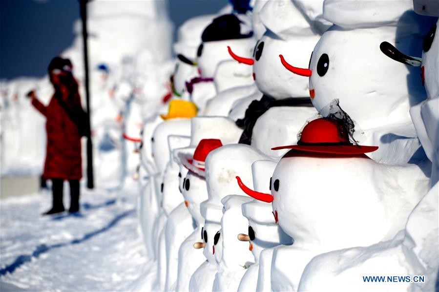 CHINA-HARBIN-SNOWMAN (CN)