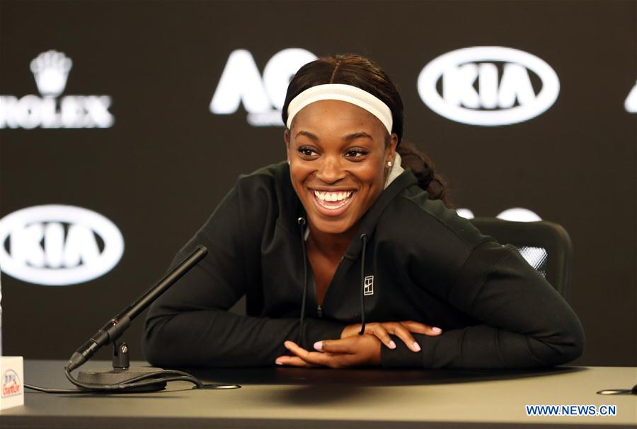 (SP)AUSTRALIA-MELBOURNE-TENNIS-AUSTRALIAN OPEN-SLOANE STEPHENS