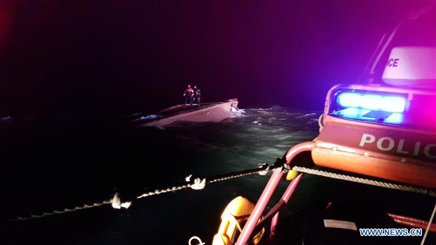 SOUTH KOREA-FISHING BOAT-CAPSIZED