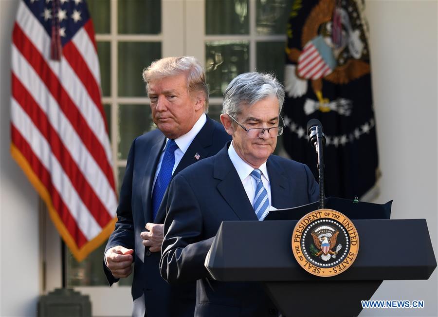 U.S.-WASHINGTON-JEROME POWELL-FED CHAIR