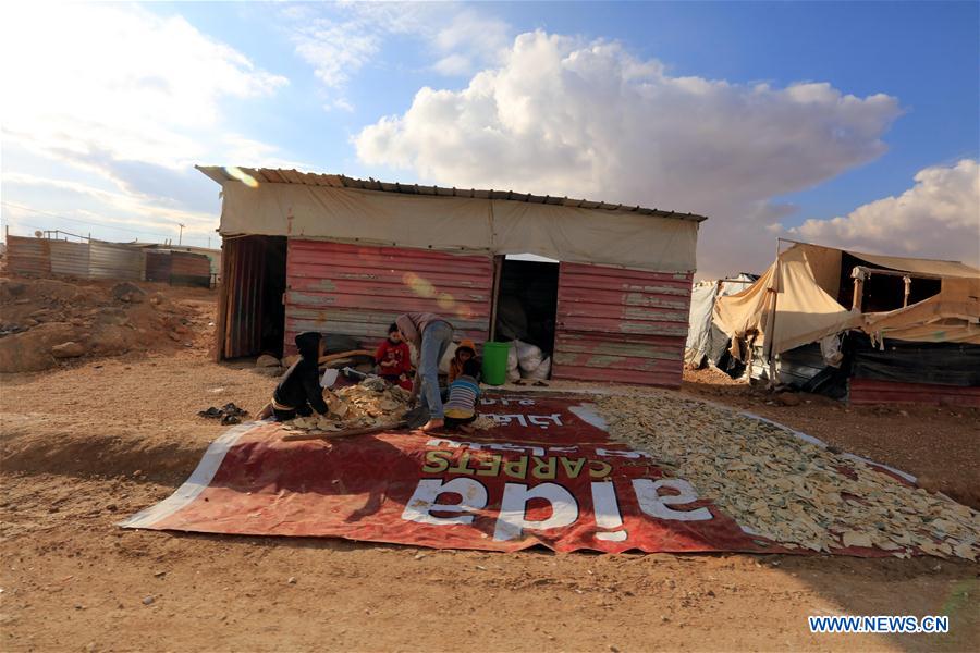 JORDAN-MAFRAQ-ZAATARI REFUGEE CAMP