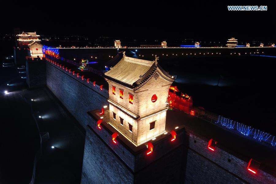 CHINA-SHANXI-TAIYUAN-NIGHT VIEW (CN)