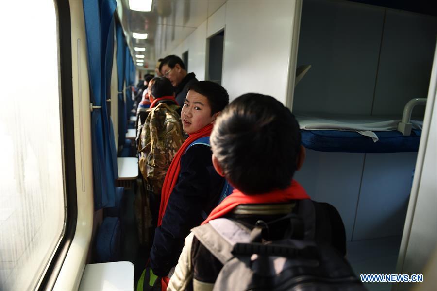 CHINA-SPRING FESTIVAL TRAVEL RUSH-MIGRATORY STUDENTS (CN)