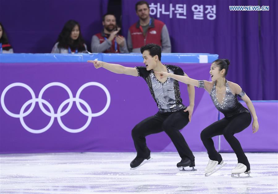 (SP)OLY-SOUTH KOREA-PYEONGCHANG-FIGURE SKATING-PAIR SKATING SHORT PROGRAM