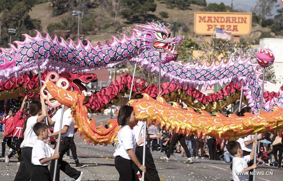 US-LOS ANGELES-PARADE-CHINESE NEW YEAR