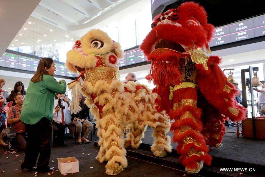 THE PHILIPPINES-TAGUIG CITY-CHINESE NEW YEAR-STOCK