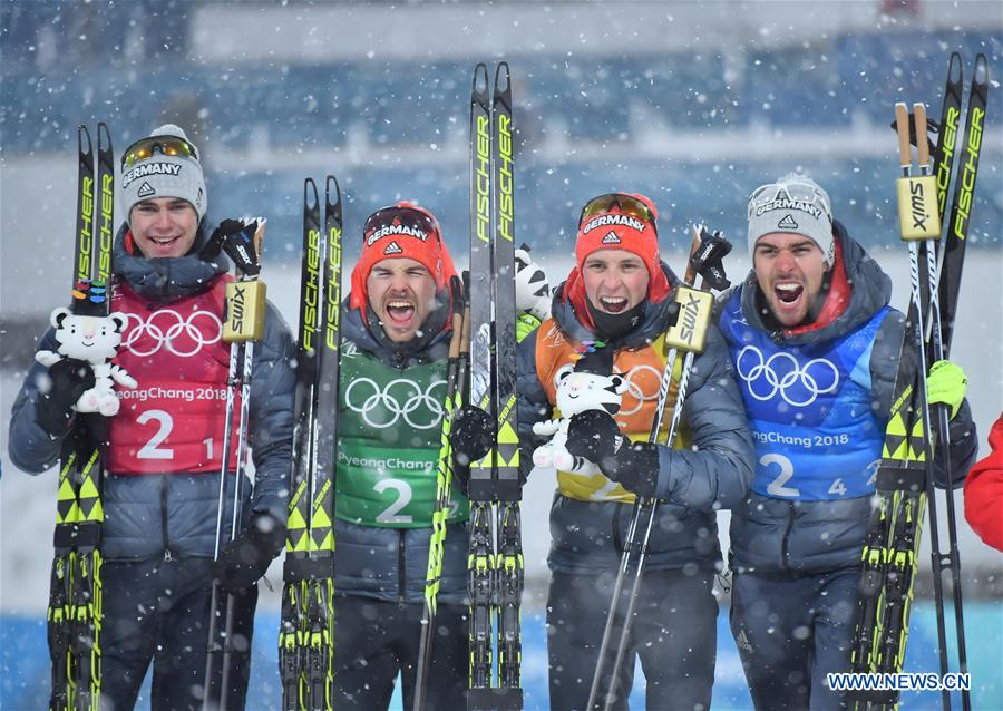 (SP)OLY-SOUTH KOREA-PYEONGCHANG-NORDIC COMBINED-TEAM GUNDERSEN LH/4X5KM