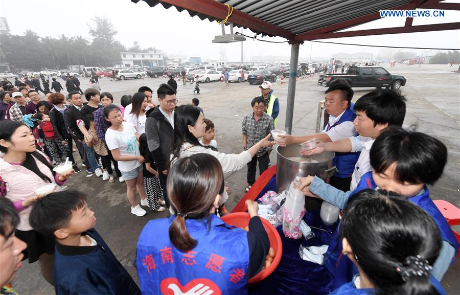 CHINA-HAIKOU-TRAVEL DELAYS (CN)