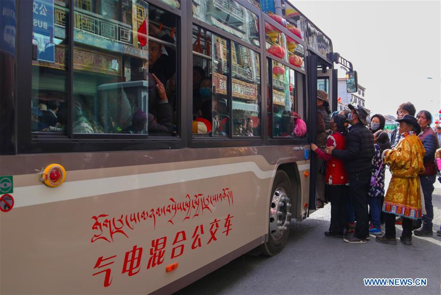 #CHINA-LHASA-BUS FLEET-GO GREEN (CN*)