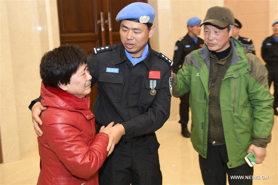 CHINA-HANGZHOU-SOUTH SUDAN-PEACEKEEPERS-RETURN (CN)