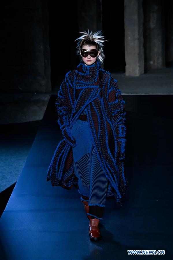 FRANCE-PARIS-FASHION WEEK-ISSEY MIYAKE