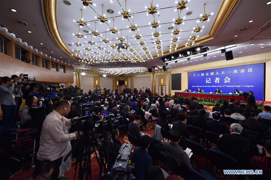 (TWO SESSIONS)CHINA-BEIJING-NPC-PRESS CONFERENCE-AGRICULTURE (CN)