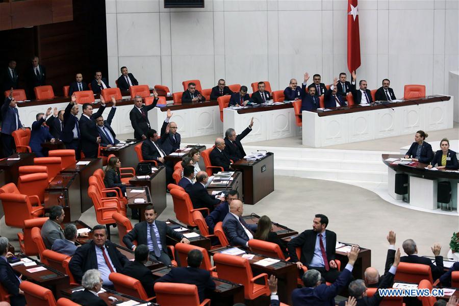 TURKEY-ANKARA-PARLIAMENT-ELECTORAL LAW-RATIFICATION