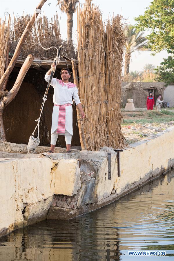 EGYPT-CAIRO-PHARAONIC VILLAGE PARK