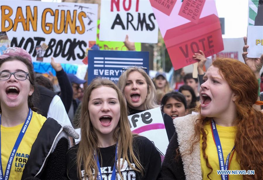 U.S.-LOS ANGELES-RALLY-GUN CONTROL 