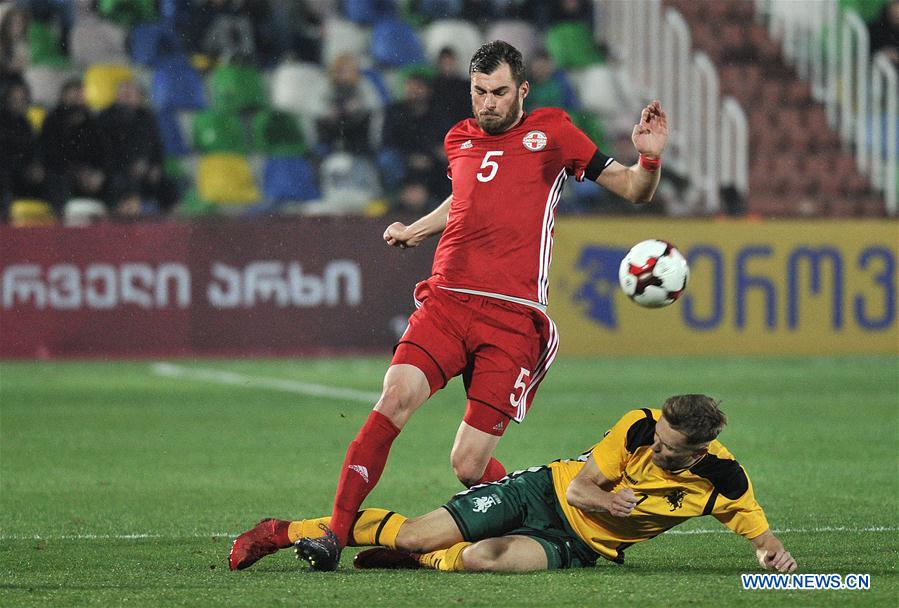 (SP)GEORGIA-TBILISI-SOCCER-FRIENDLY MATCH-GEO VS LIT