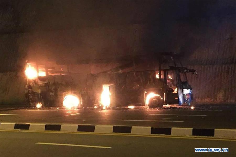 THAILAND-TAK-BUS BLAZE