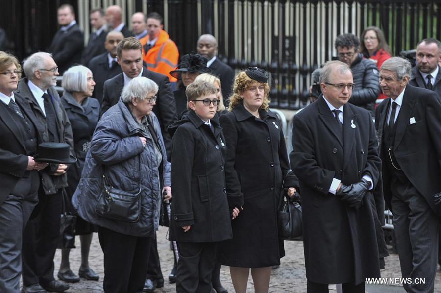 BRITAIN-CAMBRIDGE-STEPHEN HAWKING-FUNERAL