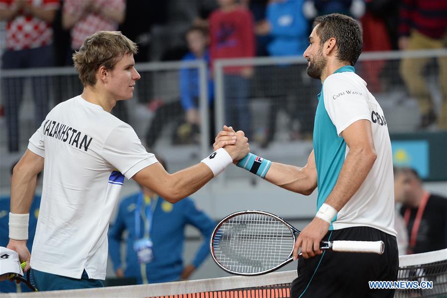 (SP)CROATIA-VARAZDIN-TENNIS-DAVIS CUP QUATERFINAL