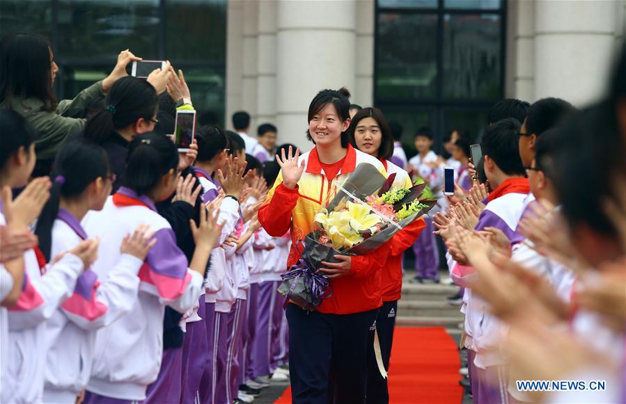 #CHINA-TIANJIN-VOLLEYBALL TEAM-SPIRIT (CN)