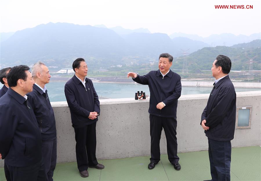 CHINA-HUBEI-XI JINPING-INSPECTION (CN)