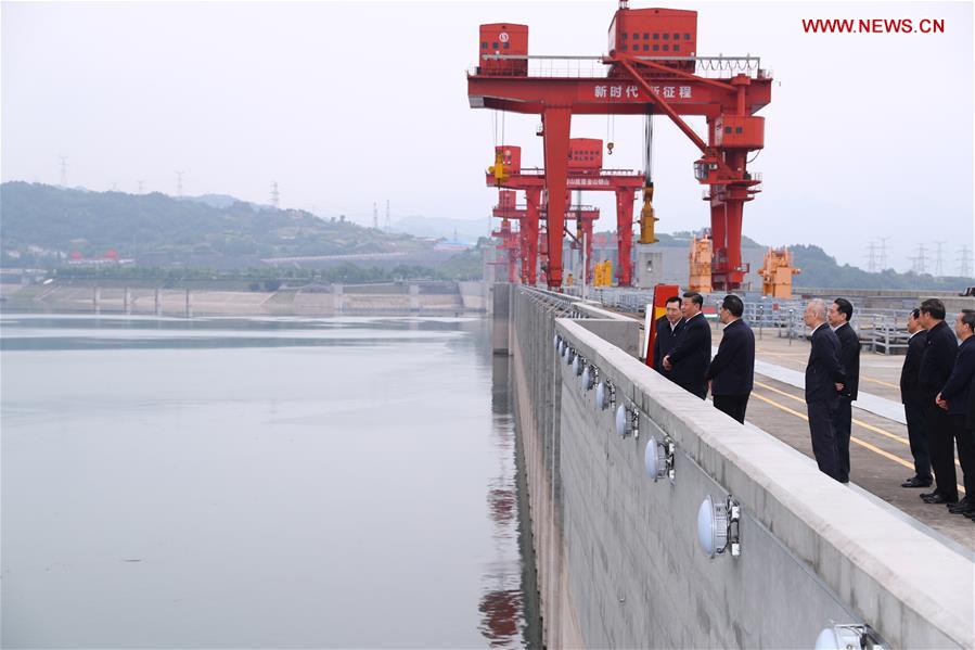 CHINA-HUBEI-XI JINPING-INSPECTION (CN)