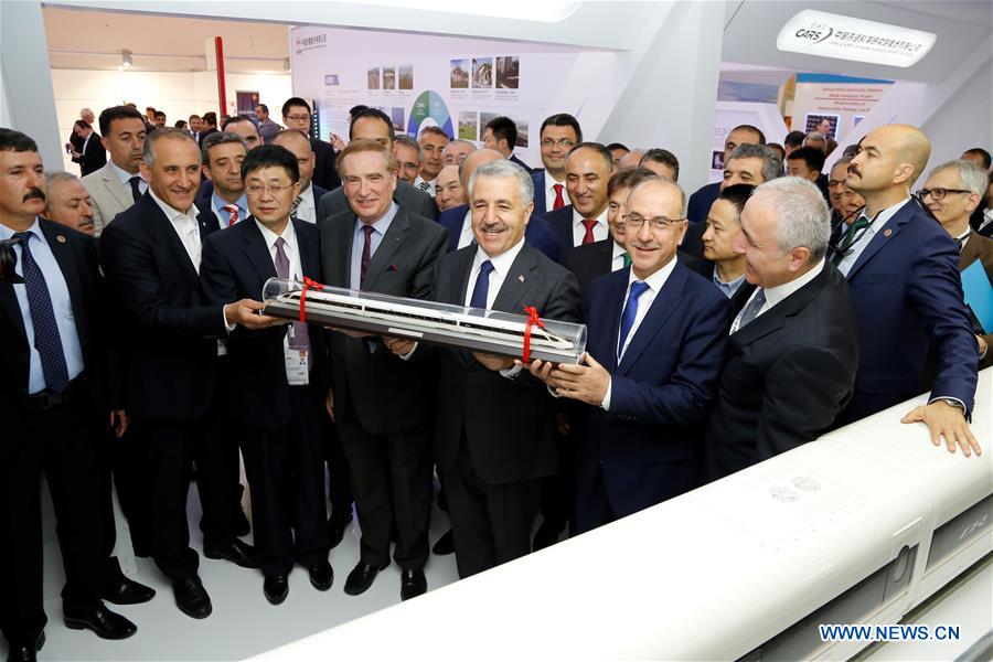 TURKEY-ANKARA-HIGH SPEED RAIL-EXHIBITION