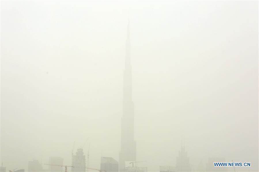 UAE-DUBAI-SANDSTORM