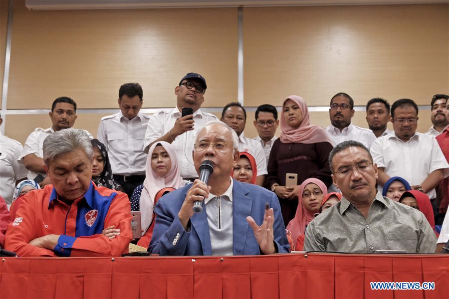 MALAYSIA-KUALA LUMPUR-NAJIB-PARTY CHIEF-RESIGNATION