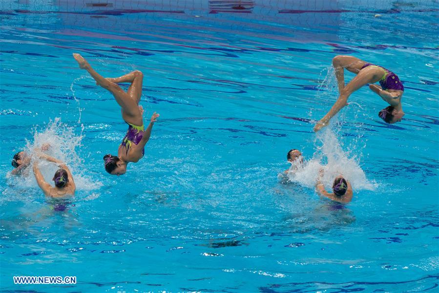 (SP)HUNGARY-BUDAPEST-FINA-ARTISTIC SWIMMING-WORLD SERIES