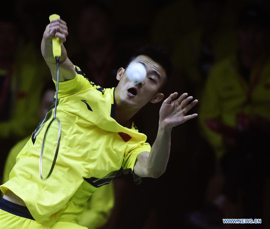 (SP)THAILAND-BANGKOK-BADMINTON-THOMAS CUP-CHN VS AUS