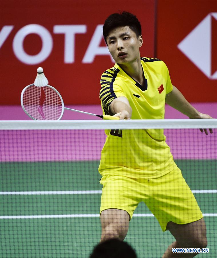 (SP)THAILAND-BANGKOK-BADMINTON-THOMAS CUP-CHN VS AUS