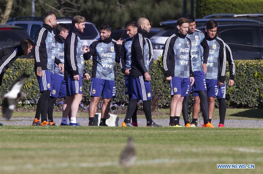 (SP)ARGENTINA-EZEIZA-WORLD CUP-TRAINING