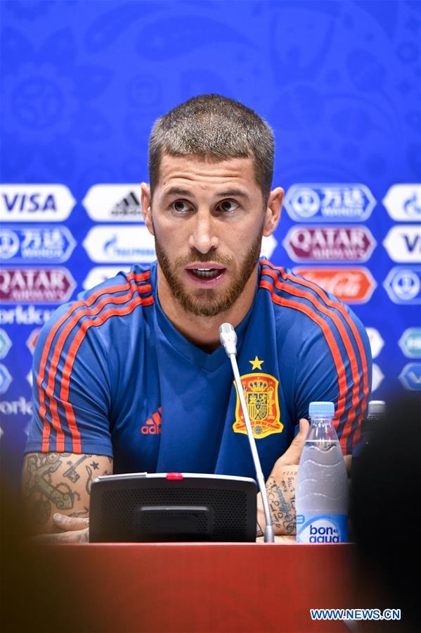 (SP)RUSSIA-SOCHI-2018 WORLD CUP-SPAIN-PRESS CONFERENCE