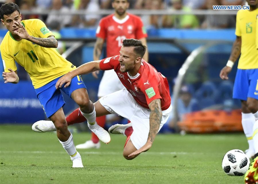 (SP)RUSSIA-ROSTOV-ON-DON-2018 WORLD CUP-GROUP E-BRAZIL VS SWITZERLAND