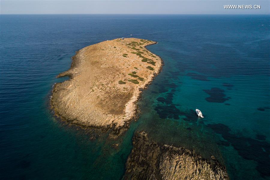 GREECE-ATHENS-DRONE VIEWS-EAST ATTICA COASTLINE