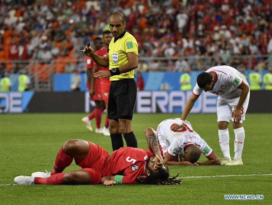 (SP)RUSSIA-SARANSK-2018 WORLD CUP-GROUP G-PANAMA VS TUNISIA