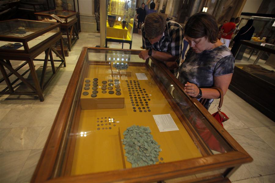 EGYPT-CAIRO-EGYPTIAN MUSEUM-RETURNED ARTIFACTS FROM ITALY-EXHIBITION