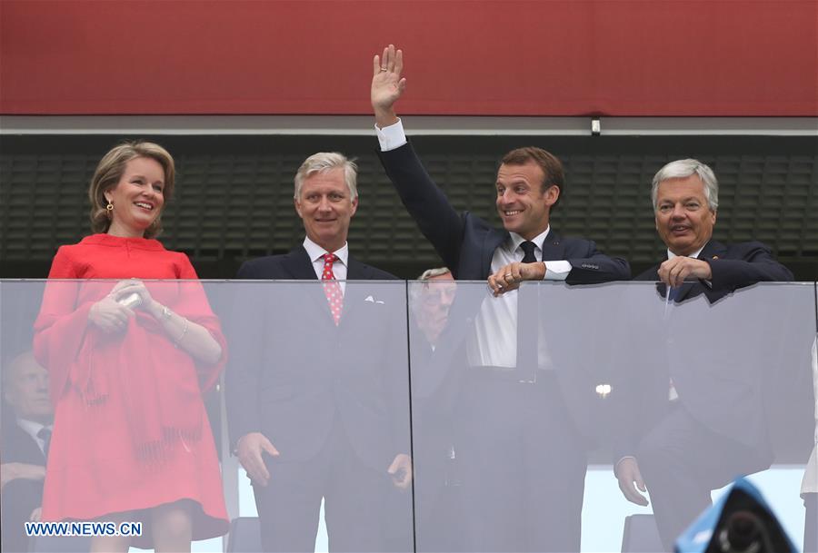 (SP)RUSSIA-SAINT PETERSBURG-2018 WORLD CUP-SEMIFINAL-FRANCE VS BELGIUM