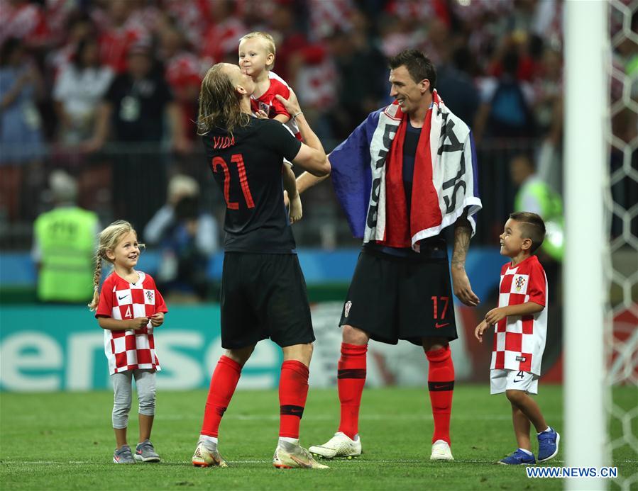 (SP)RUSSIA-MOSCOW-2018 WORLD CUP-SEMIFINAL-ENGLAND VS CROATIA