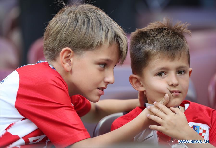 (SP)RUSSIA-MOSCOW-2018 WORLD CUP-SEMIFINAL-ENGLAND VS CROATIA