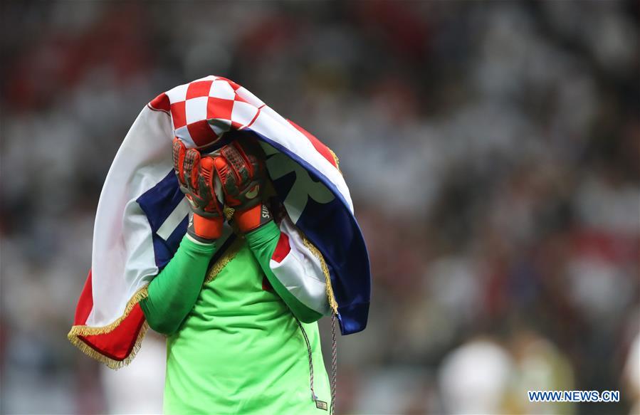 (SP)RUSSIA-MOSCOW-2018 WORLD CUP-SEMIFINAL-ENGLAND VS CROATIA