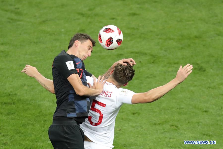 (SP)RUSSIA-MOSCOW-2018 WORLD CUP-SEMIFINAL-ENGLAND VS CROATIA