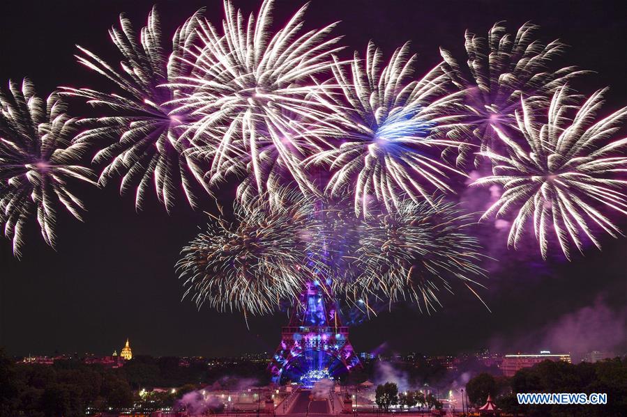 FRANCE-PARIS-BASTILLE DAY-FIREWORKS