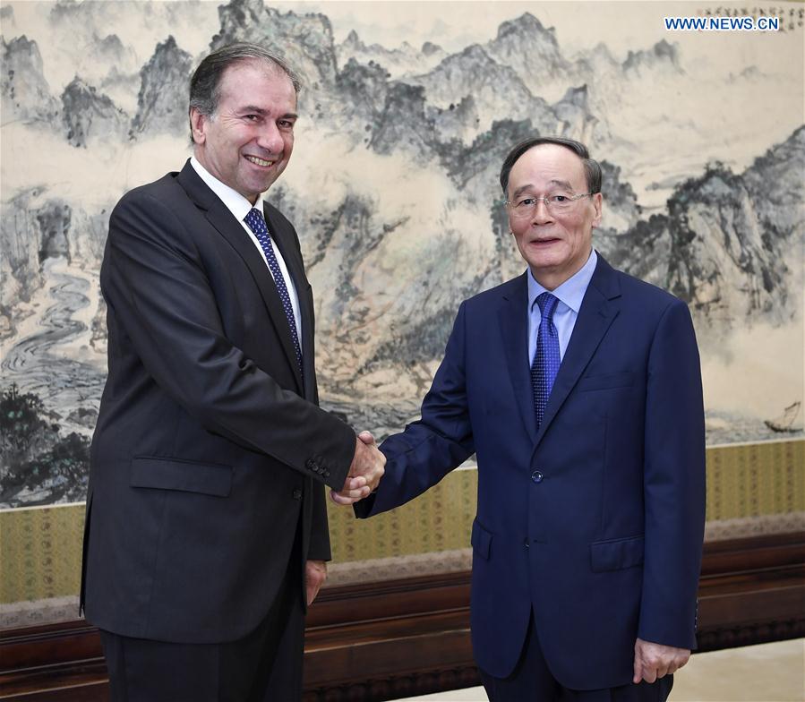 CHINA-BEIJING-ARGENTINA-WANG QISHAN-MEETING (CN)