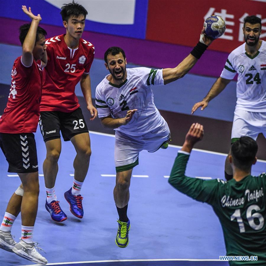 (SP)INDONESIA-JAKARTA-ASIAN GAMES-HANDBALL-CHINESE TAIPEI VS IRAQ