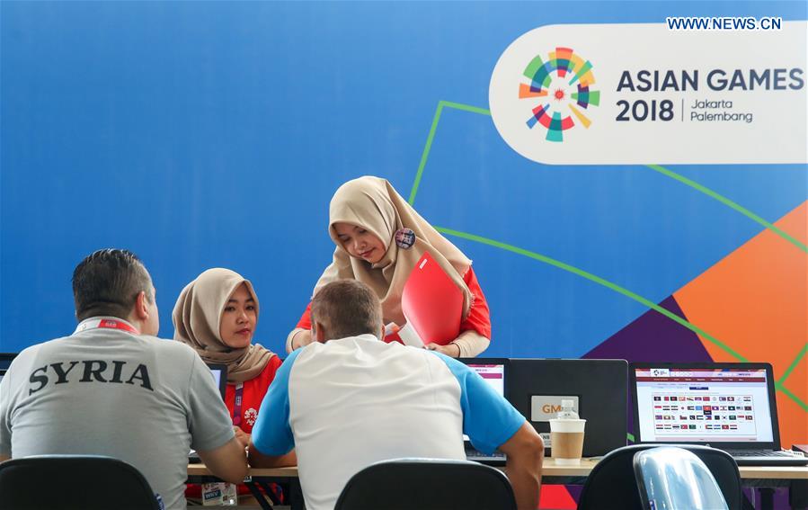 (SP)INDONESIA-JAKARTA-ASIAN GAMES-ASIAN GAMES VILLAGE