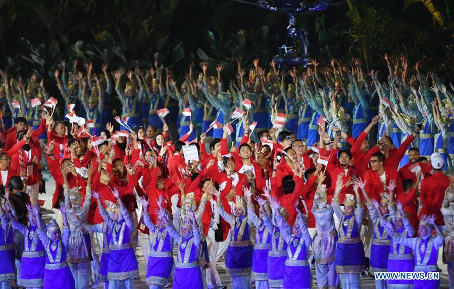 (SP)INDONESIA-JAKARTA-ASIAN GAMES-OPENING CEREMONY